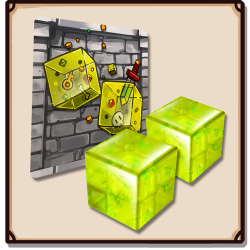 Dungeon Drop: Gelatinous Cubes Mini-Expansion