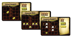 Dungeon Lords: Dungeon-Setup Tiles