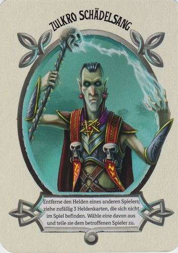 Dungeon Time: Zulkro Schädelsang Promo Card