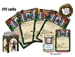 Dungeon Universalis: Bestiary Cards & Legendary Encounters