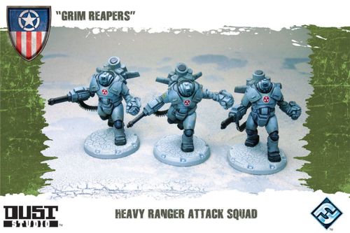 Dust Tactics: Heavy Ranger Attack Squad –  