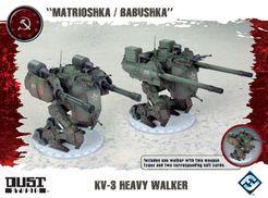 Dust Tactics: KV-3 Heavy Walker – 