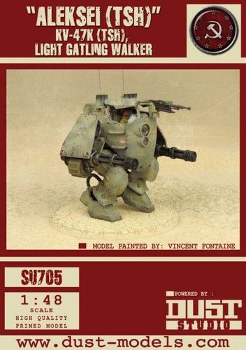 Dust Tactics: KV-47K (TSH) Light Gatling Walker – 