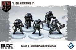 Dust Tactics: Laser Sturmgrenadiere Squad – 
