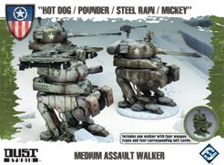 Dust Tactics: Medium Assault Walker – 