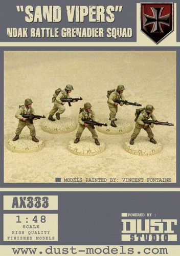 Dust Tactics: NDAK Battle Grenadier Squad – 