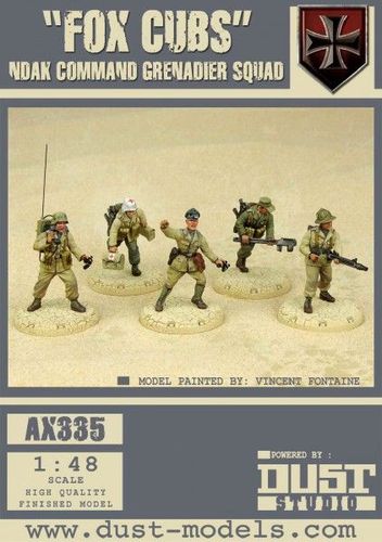 Dust Tactics: NDAK Command Grenadier Squad – 