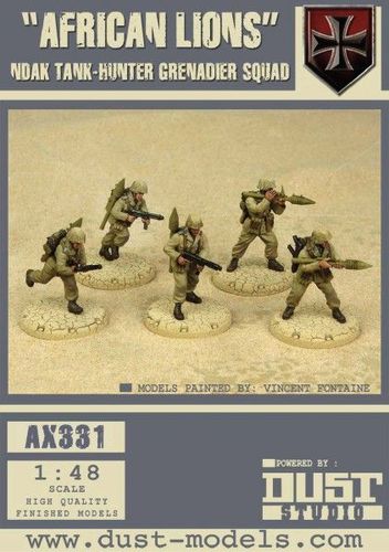 Dust Tactics: NDAK Tank-Hunter Grenadier Squad – 