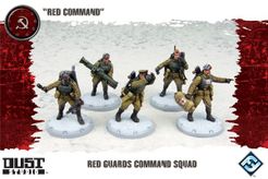 Dust Tactics: Red Guards Command Squad – 