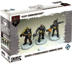 Dust Tactics: Schwer-Sturmgrenadiere Command Squad – 