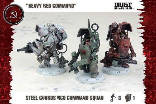 Dust Tactics: Steel Guard NCO Command Squad – 
