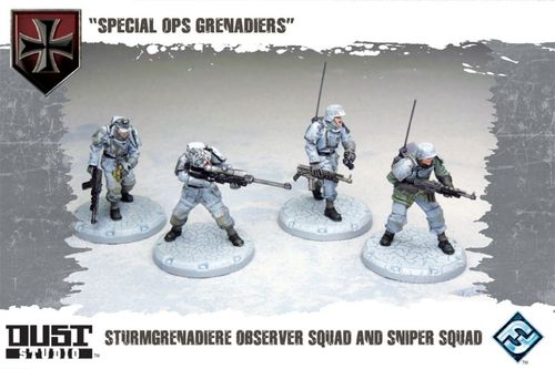 Dust Tactics: Sturmgrenadiere Observer Squad and Sniper Squad – 