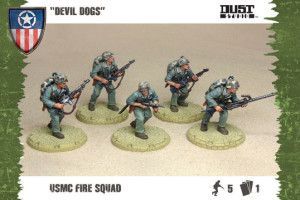 Dust Tactics: USMC Fire Squad – 