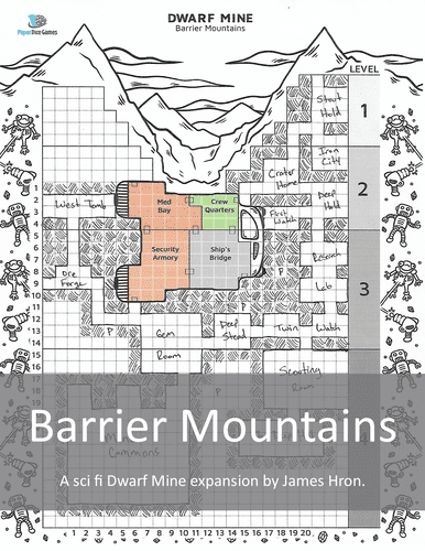 Dwarf Mine: Barrier Mountains