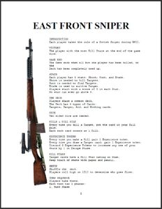East Front Sniper