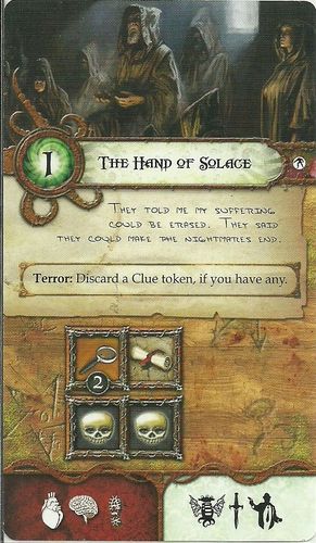 Elder Sign: The Hand of Solace – Promotional Adventure Card