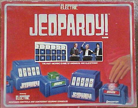 Electric Jeopardy Game
