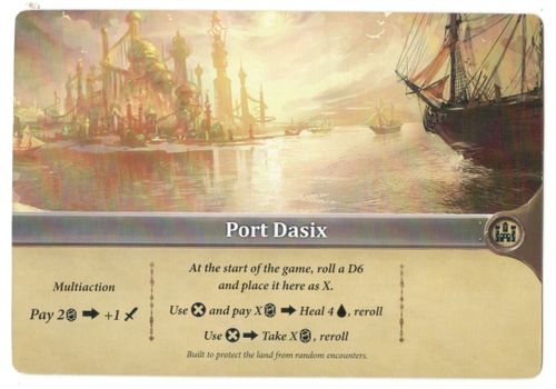 Enchanters: Port Dasix Promo Card
