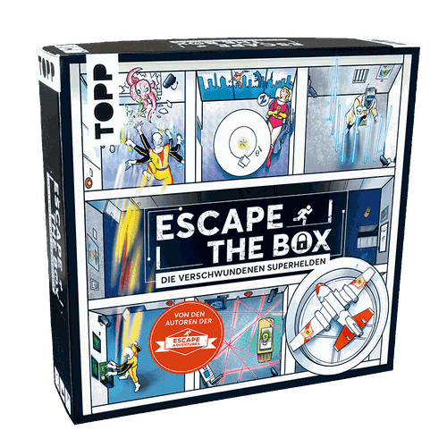 Escape the Box: Die verschwundenen Superhelden