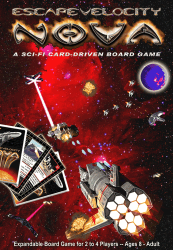 Escape Velocity Nova: A Sci-Fi Card-Driven Board Game