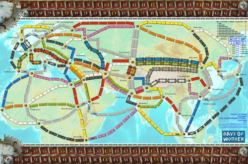 Eurasia (fan expansion for Ticket to Ride)