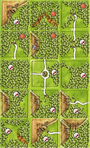 Evergreen Forest (fan expansion for Carcassonne)