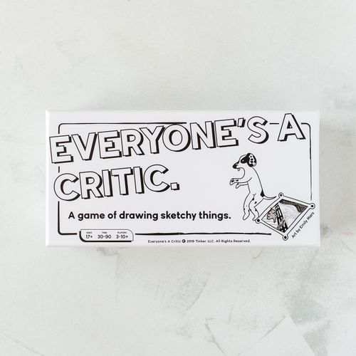 Everyone's a Critic: A game of drawing sketchy things