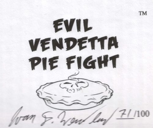 Evil Vendetta Pie Fight