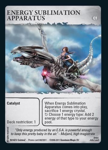 Existenz: On the Ruins of Chaos – Energy Sublimation Apparatus Promo