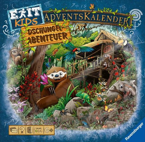 EXIT Adventskalender Kids: Dschungel-Abenteuer