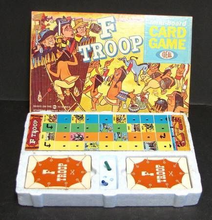 F Troop Mini-Board Card Game