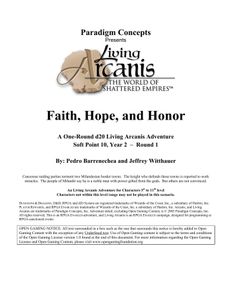 Faith, Hope, and Honor