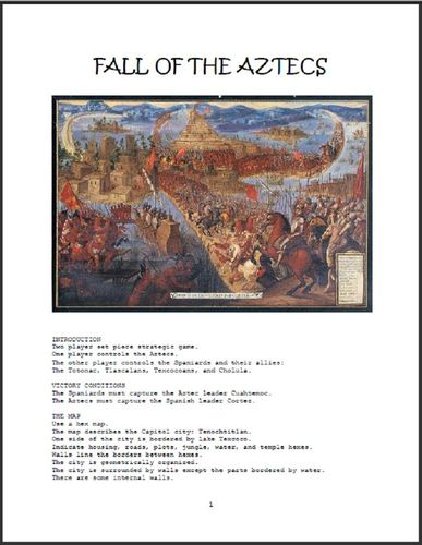 Fall of the Aztecs
