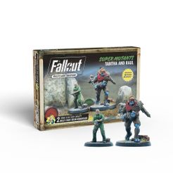Fallout: Wasteland Warfare – Supermutants: Tabitha and Raul