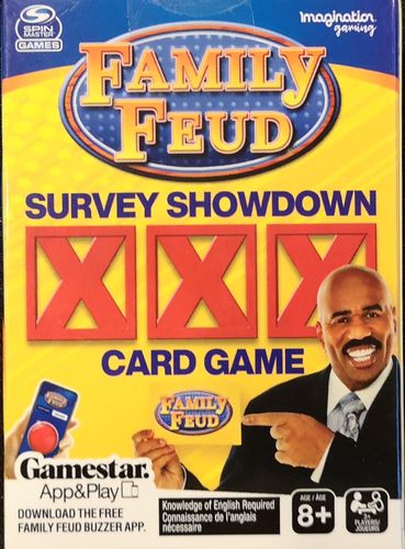 Family Feud Survey Showdown Card Game