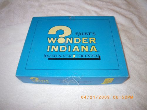 Faust's Wonder Indiana Hoosier Trivia