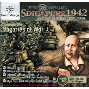 Field Command: Singapore 1942 – Cards Expansion
