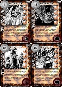 Fighting Fantasy collectible card game