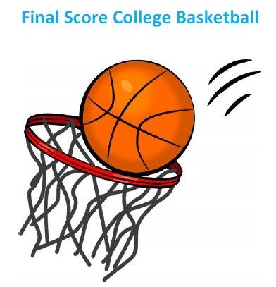 Final Score College Basketball Game