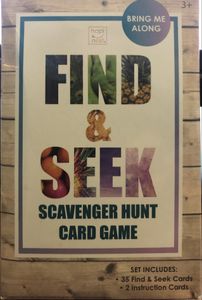Find & Seek Scavenger Hunt Card Game