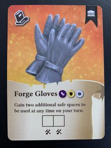 Fire in the Library: Forge Gloves Promo Card