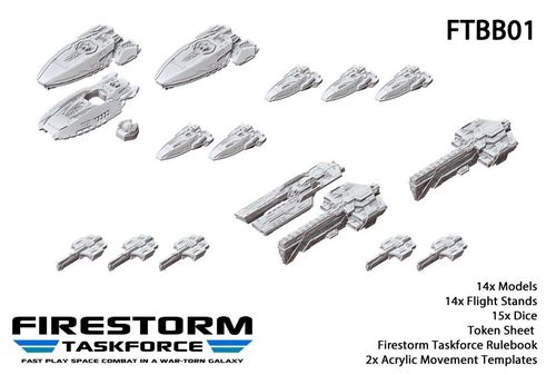 Firestorm Taskforce Starter Set: Terran Alliance vs. Dindrenzi Federation