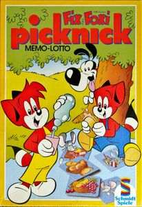 Fix und Foxi picknick Memo-Lotto