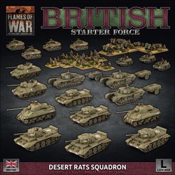 Flames of War: British Starter Force – British Desert Rats Squadron