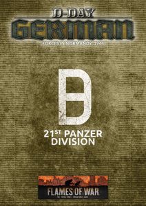 Flames of War: D-Day – German: 21st Panzer Division