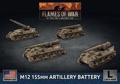 Flames of War: M12 155mm Artillery Battery