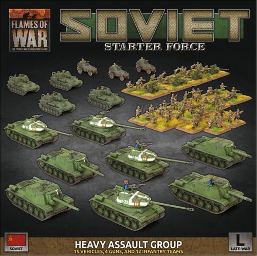 Flames of War: Soviet Starter Force – Heavy Assault Group