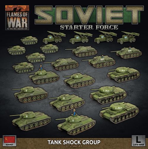 Flames of War: Soviet Starter Force – Tank Shock Group