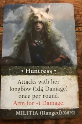 Folklore: The Affliction – Huntress Promo Card