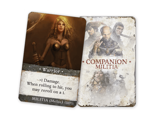 Folklore: The Affliction – Warrior Promo Card